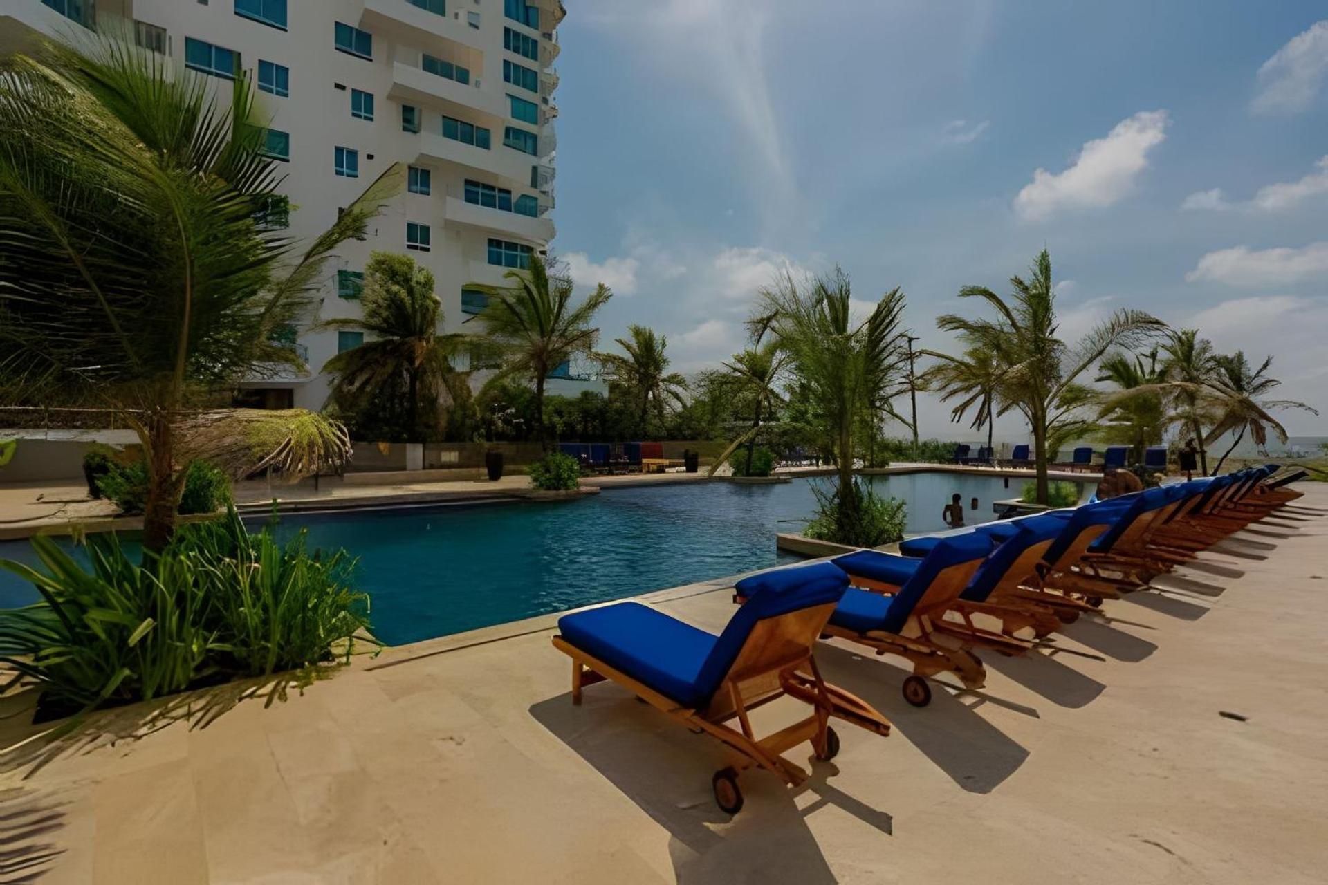 Precioso Apto Cama King Y Con Salida A Playa Apartamento Cartagena
